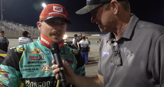 Mason Massey’s Victory Lane interview at Kevin Harvick’s Kern Raceway